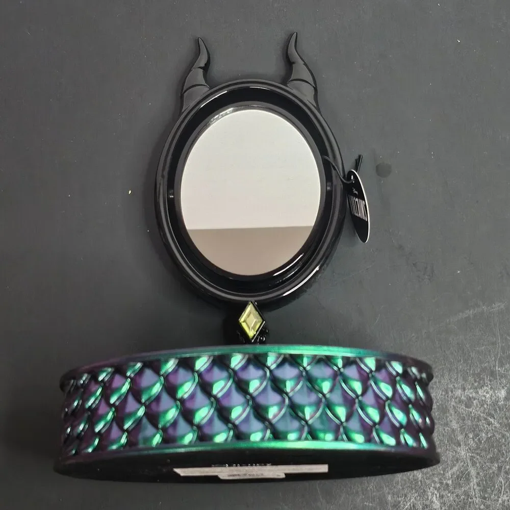 New Bath & Body Works Maleficent Mirror Tray Body Care Jewelry Disney Villains